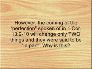 Speaking In Tongues Part 1