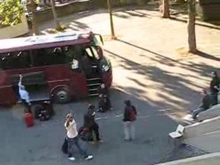 arrive des catcheur wwe raw a paris 2008 1