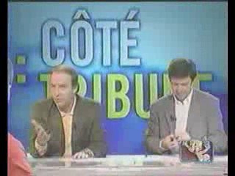 Eric cantona pete un plomb