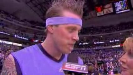 NBA Chris Andersen talks about his role off the bench for th