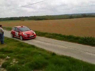 Rallye de Dieppe  2009 ES1 clio R3