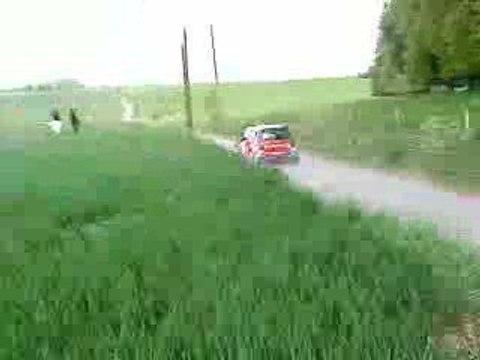 Rallye de Dieppe 2009 ES1 C2 clio 206 205 GTI