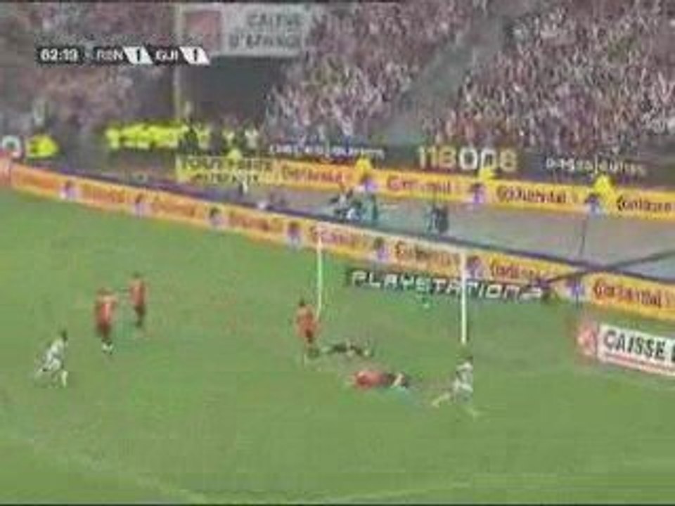 Guingamp remporte la Coupe de France 2009 contre Rennes: 2-1