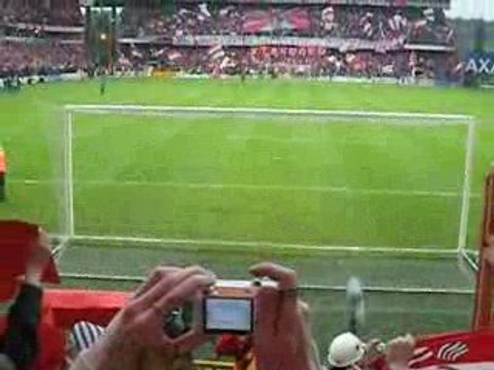 Standard Vs FC Bruges  09 05 09 TIFO