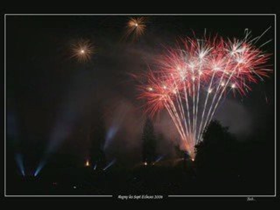 Rogny les Sept Ecluses - Pyrotechnie 2006