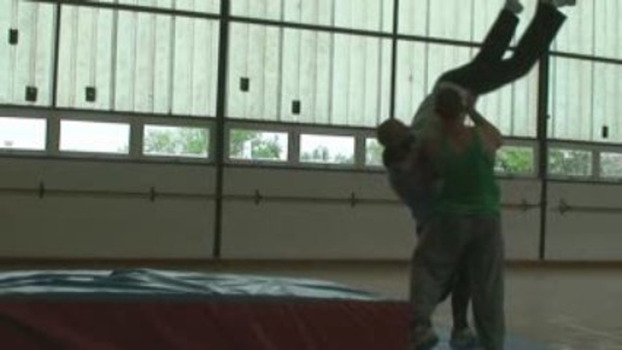 Prise de catch jp et fred sur julie