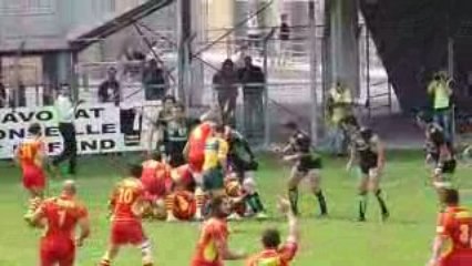 USAP / Montauban - Essai Gavin Hume