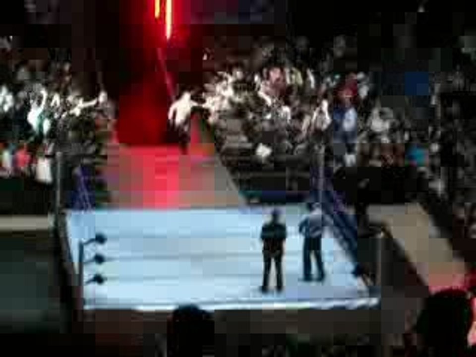 WWE Genève  entrée Evan Bourne