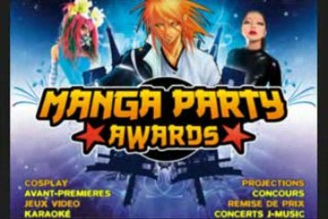 Manga Party Awards à L'Olympia