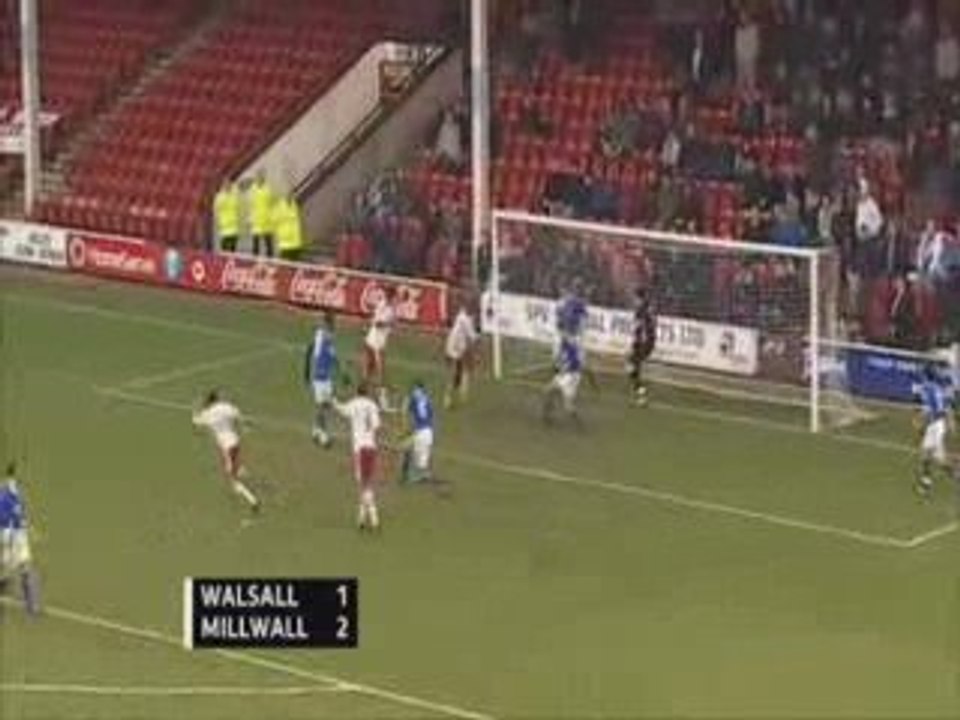 Walsall 1-2 Millwall [League One]