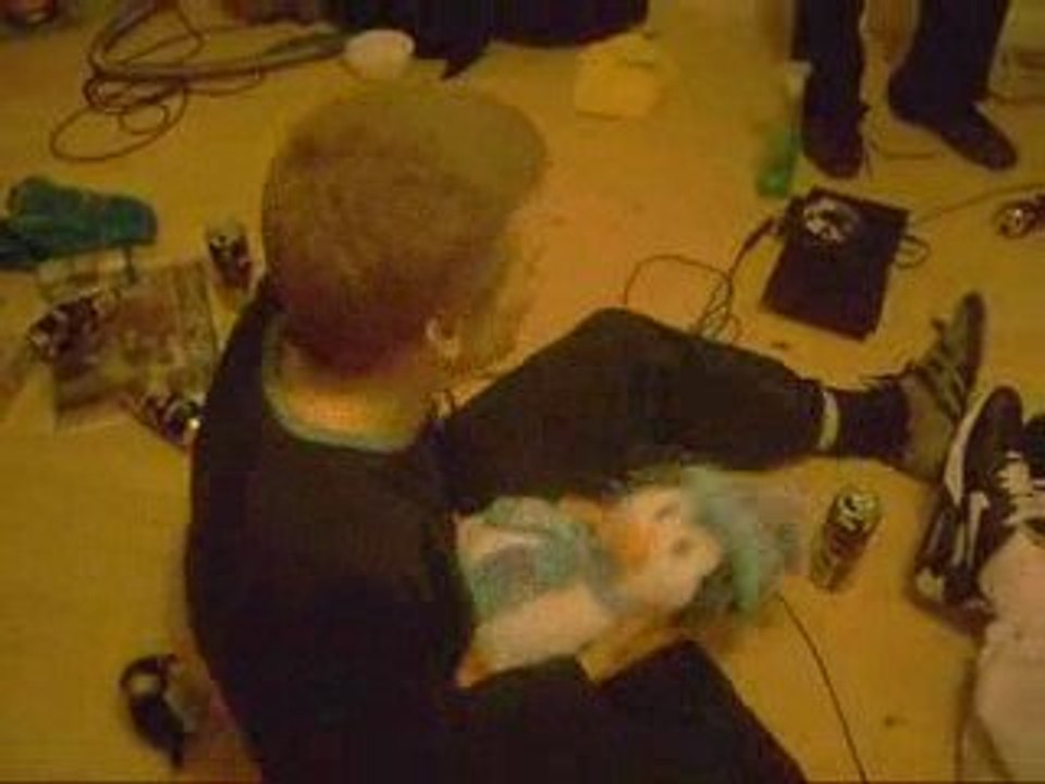 Craig, drunk, makes lurv to a toy Penguin