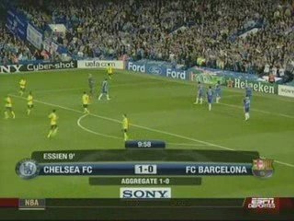 Chelsea 1 1 Barcelona European Champions League 09 Video Dailymotion
