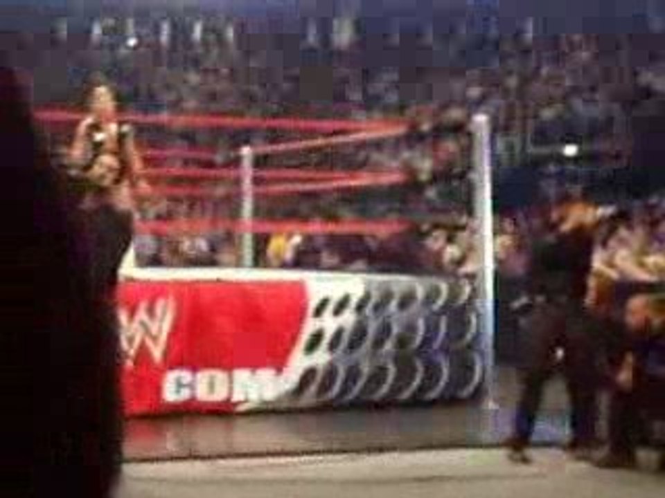 WWE Raw London 20 04 09 Between Regal's Entrance & Ziggler's