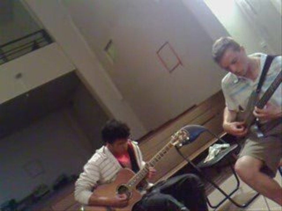 Session with Ricard (bass) DMS (drums)