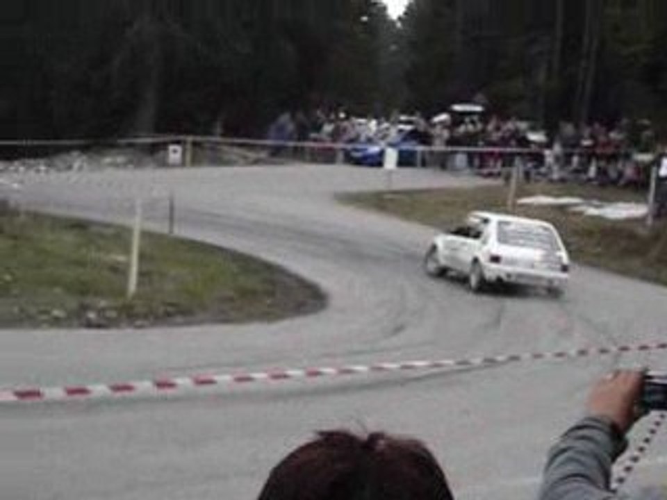 Rallye Beaufort 2009 ES 1 les Saisies