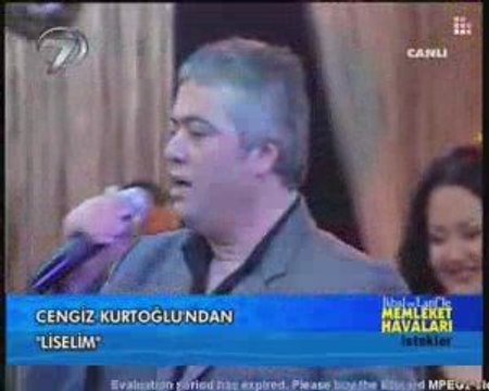 Yasayan Efsane Cengiz KURTOGLU (Liselim Canli 2009)