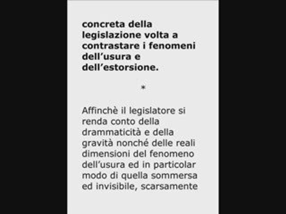 Usura sommersa n. 9