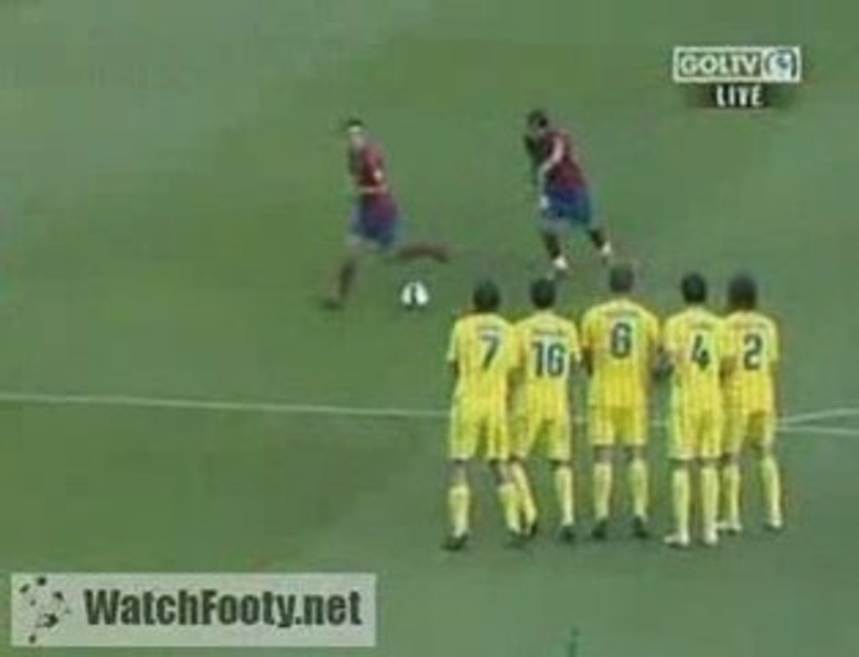 ALVES 3-1 FC BARCELONE  VILLARREAL