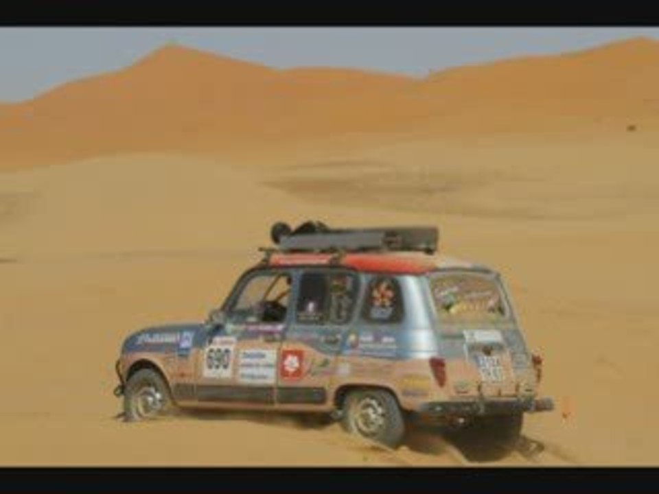 Le 4L trophy  2009 partie 3 vu par l'équipage 690