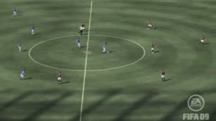 Frappe du milleu de Terrain a l'engagement!!! FIFA09 ps3
