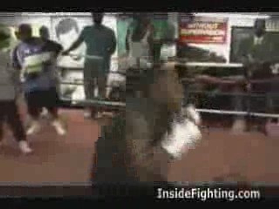 Floyd Myweather (Entrainement)