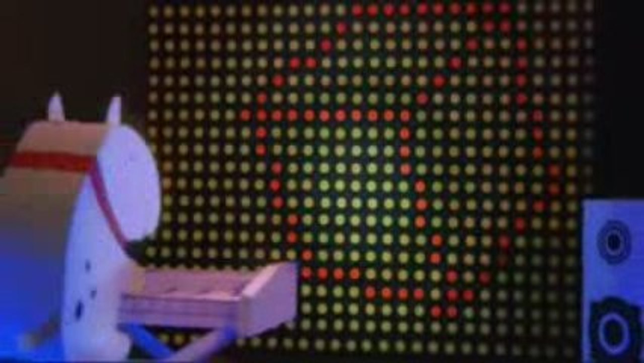 Ever seen stop-motion video made from cardboard?