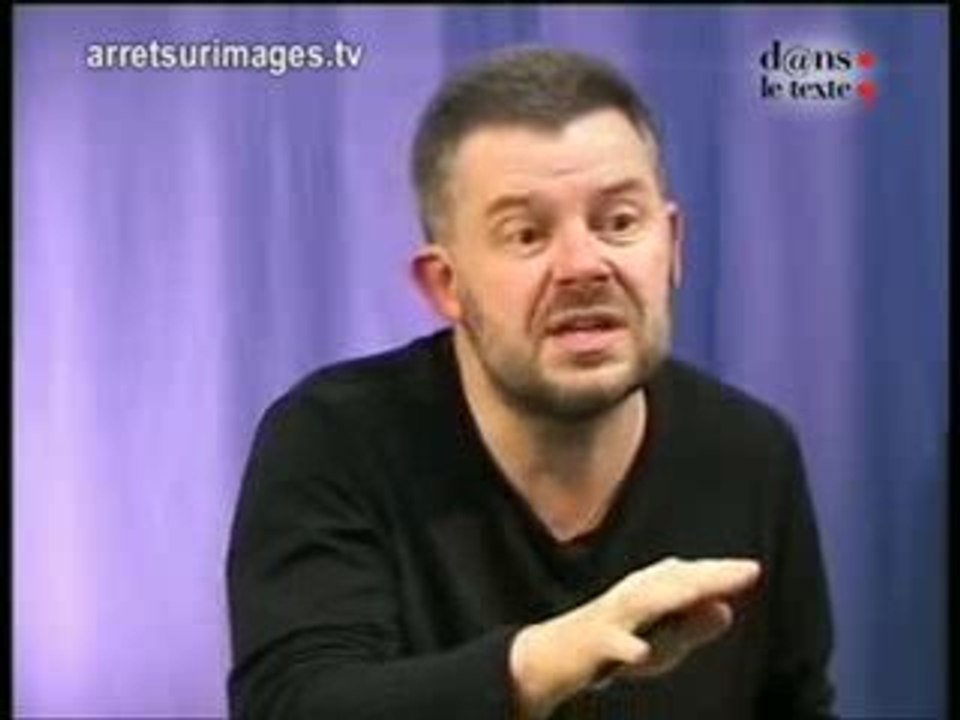 Arrêt sur Images, l'émission "Dans le texte" & Eric Hazan