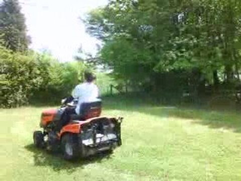 Dgé en mode Tracteur Tondeuse