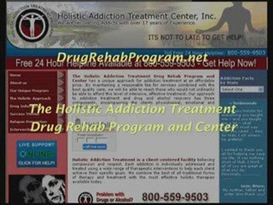 The Holistic Addiction Treatment Drug Rehab Program
