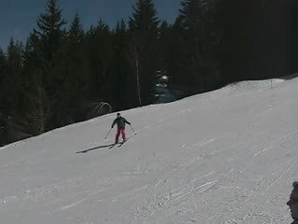 Une cruche à ski