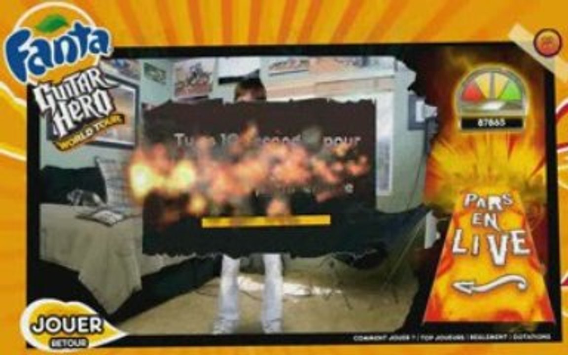 Fanta Guitar Hero Wolrd Tour Jujukeunange 127475 points