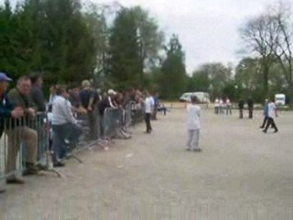 Triplettes ligue minimes-cadets-juniors stenay 10 mai 2009