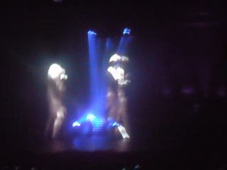 mylene farmer au dome (le 10 05 09):point de suture