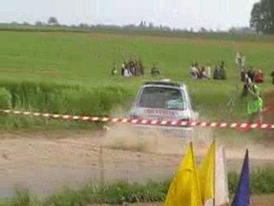 rallye dieppe 2009 flamme de la Clio Maxi