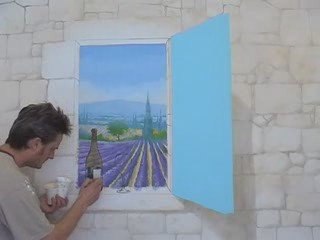 Murals & Trompe l'oeil - Provencal Window