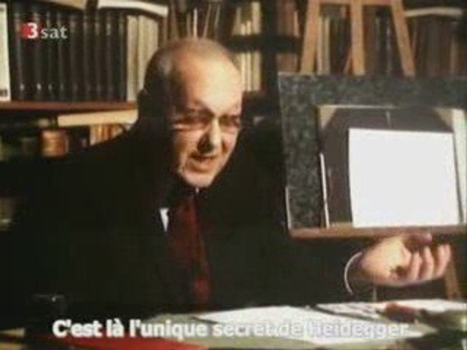 Heidegger, Chemin 1