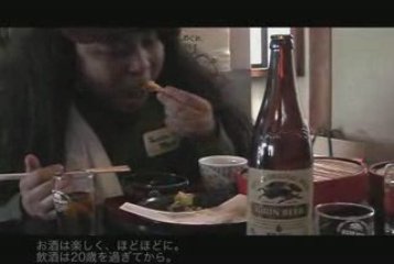 mr.USHIYAMA drinking