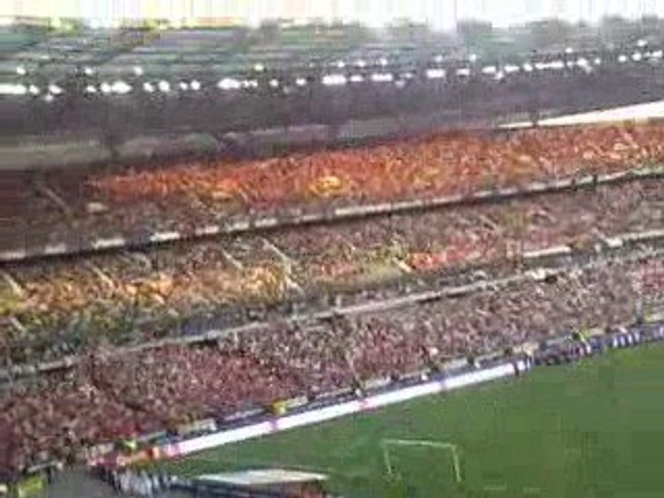 Finale coupe de france Rennes / EAG Ambiance avant match