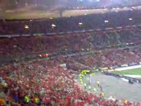 Finale Rennes EAG joie apres le but de rennes