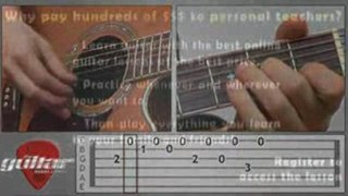 Spanish Guitar Lesson Preview