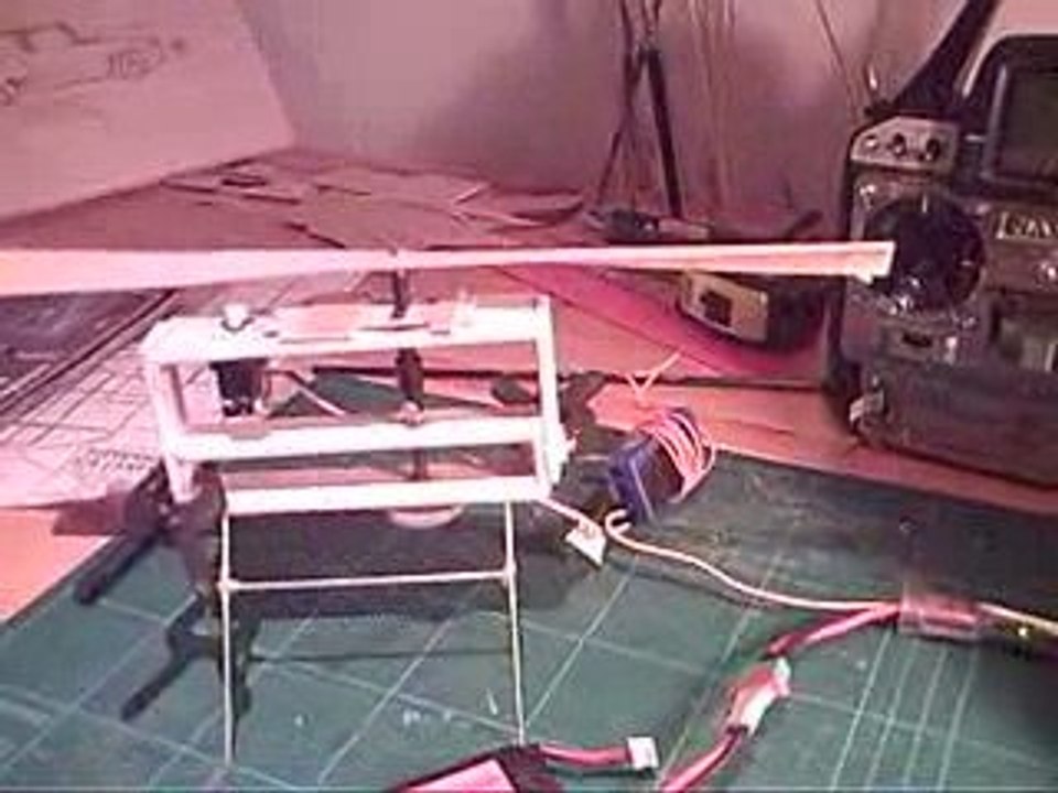 Helicoptère télécommandé RC - Construction perso