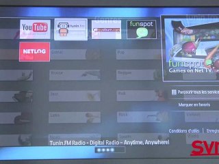 Philips NetTV : des services web sur la télé
