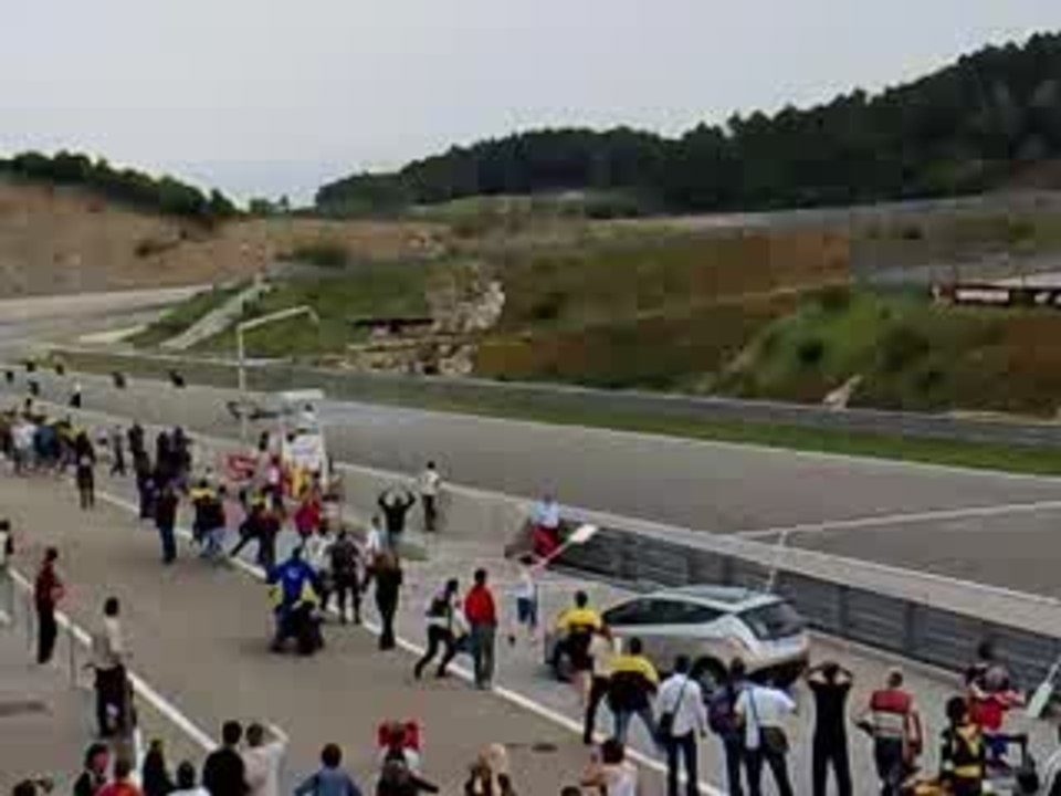 1° depart final A course des Rookies Ales 2009