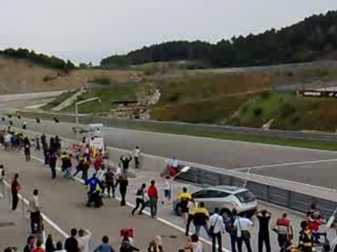 1° depart final A course des Rookies Ales 2009