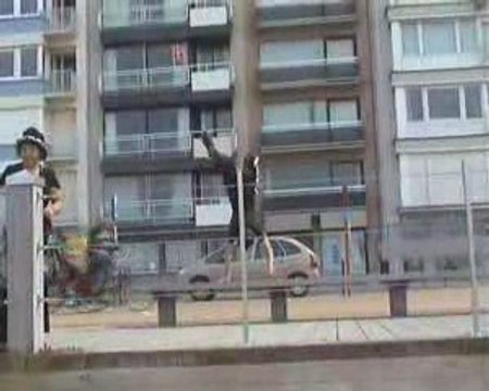 Belgian Parkour - 1st Salto Of Greg