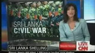Sri Lanka Denies Shelling the Safe Zone: CNN News