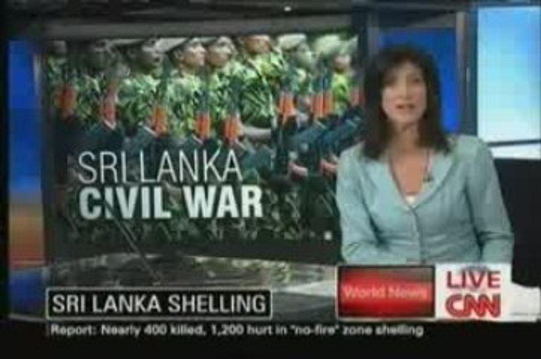 Sri Lanka Denies Shelling the Safe Zone: CNN News