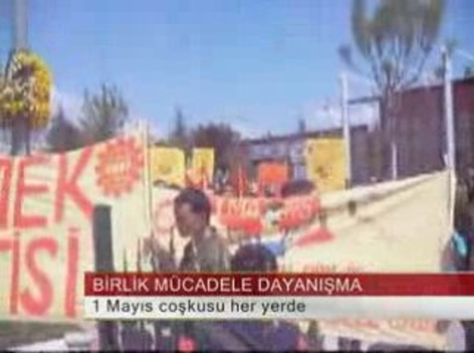 BALIKESIR-TOKAT-ESKISEHIR1MAYIS Kutlamaları