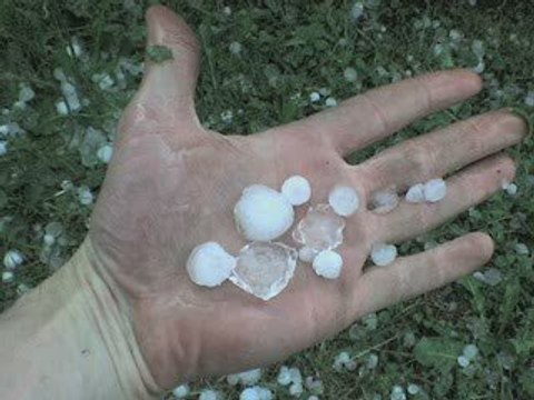 Grêle grêlon sarreguemines 11 Mai 2009 12degrès sainte glace