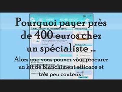 Blanchiment des dents la solution qui vous faut en video